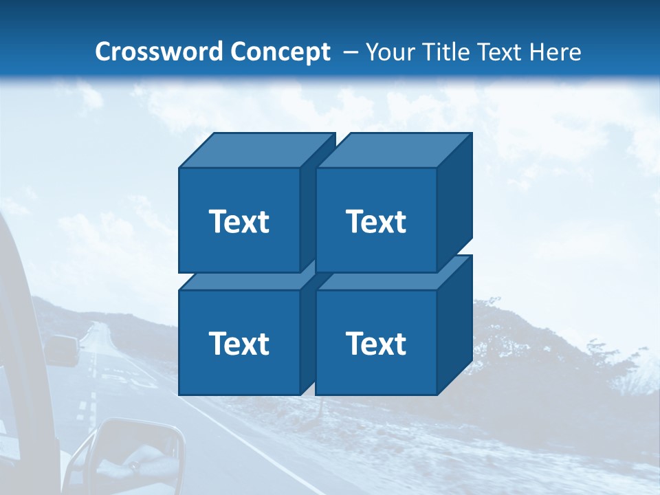 Speed Sky Futuristic PowerPoint Template