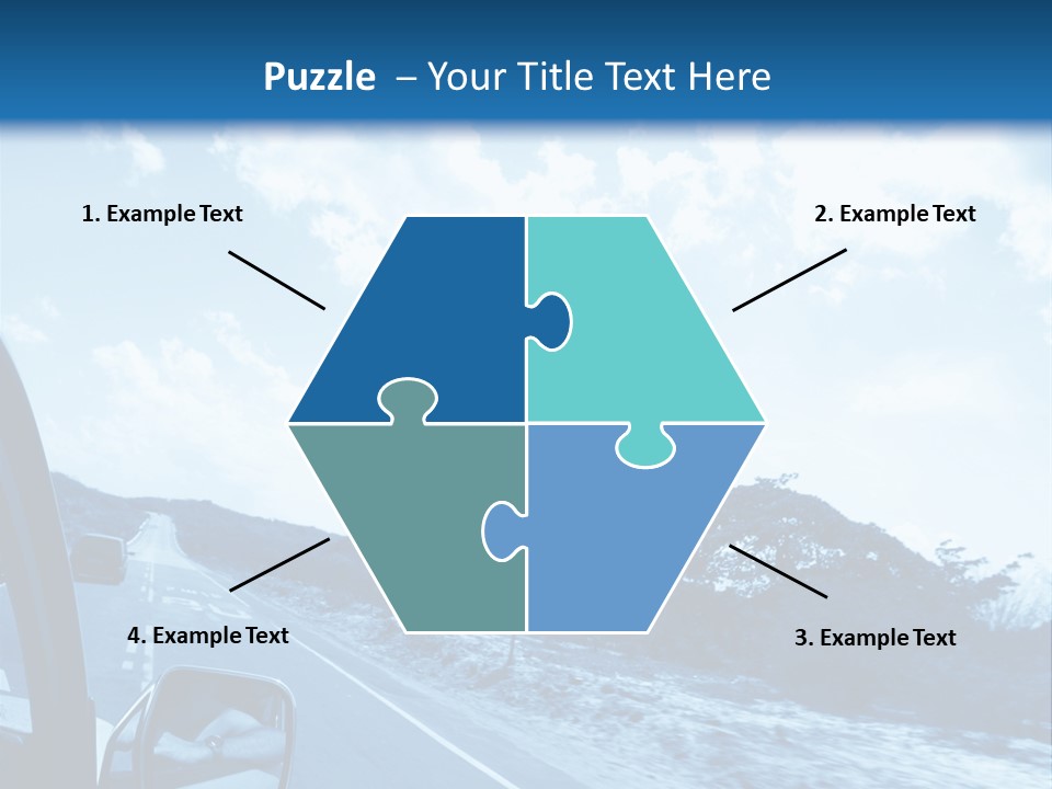 Speed Sky Futuristic PowerPoint Template