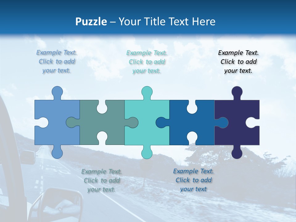 Speed Sky Futuristic PowerPoint Template