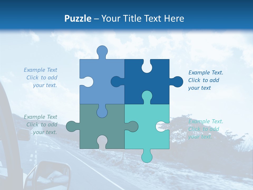 Speed Sky Futuristic PowerPoint Template