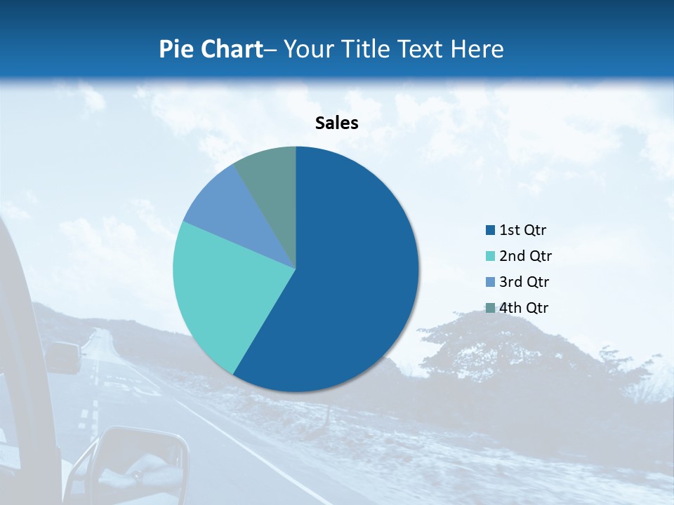 Speed Sky Futuristic PowerPoint Template