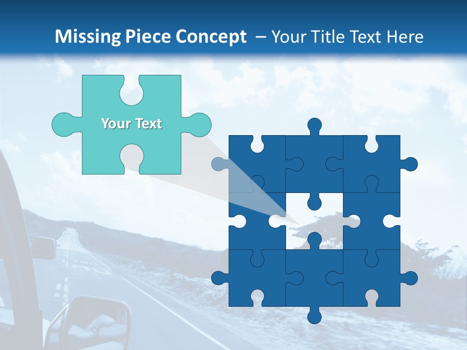 Speed Sky Futuristic PowerPoint Template