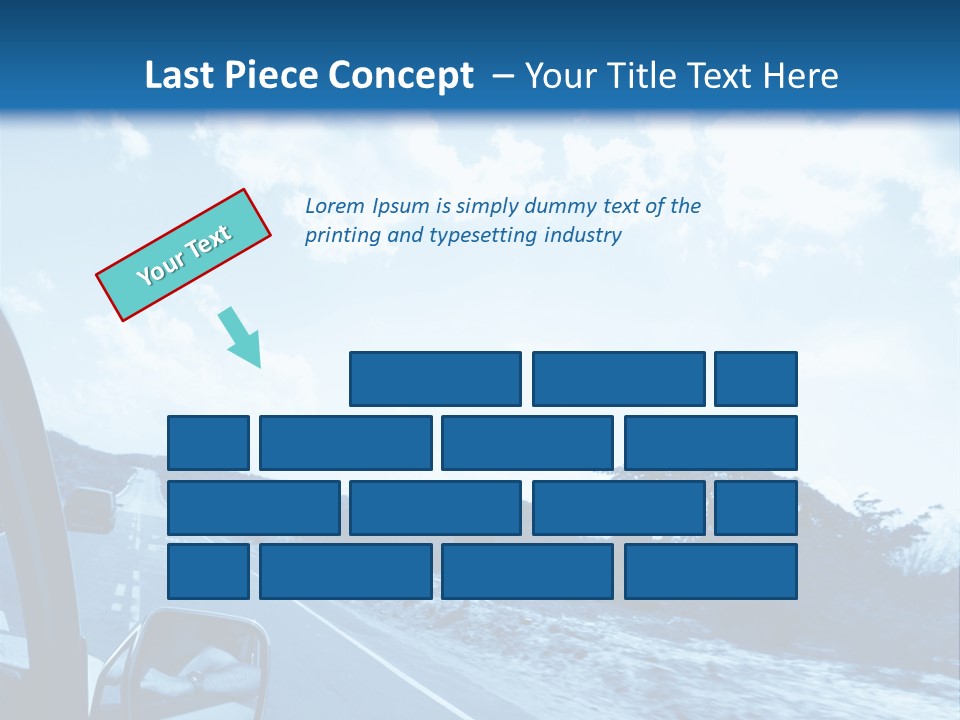Speed Sky Futuristic PowerPoint Template
