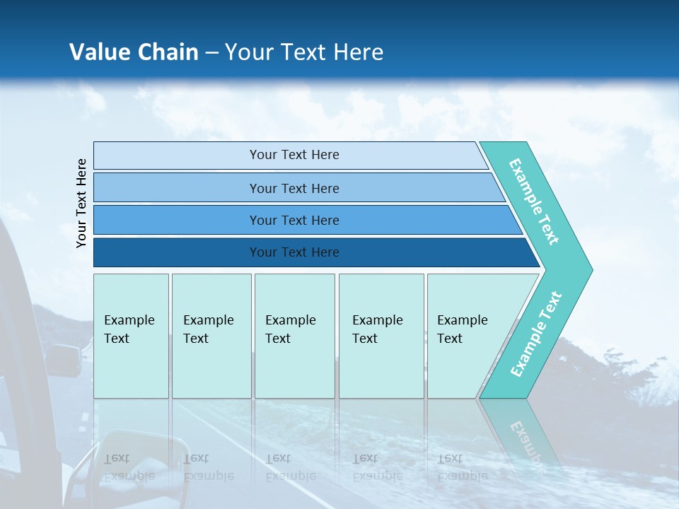 Speed Sky Futuristic PowerPoint Template