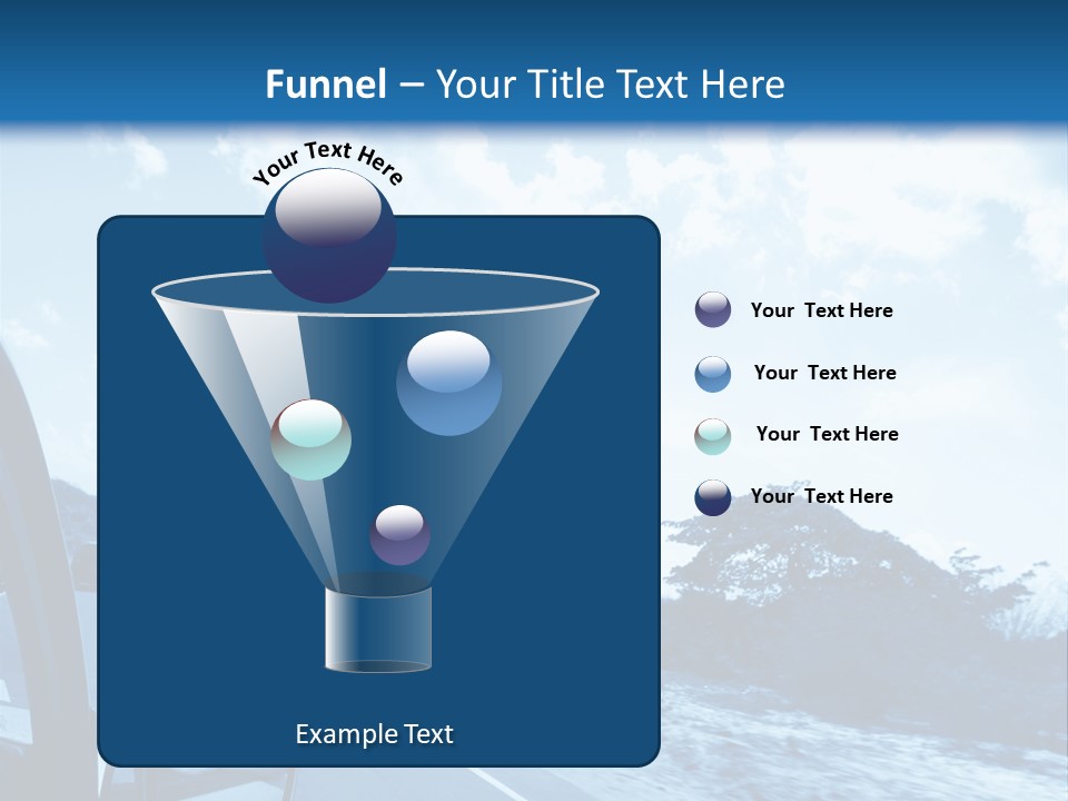 Speed Sky Futuristic PowerPoint Template