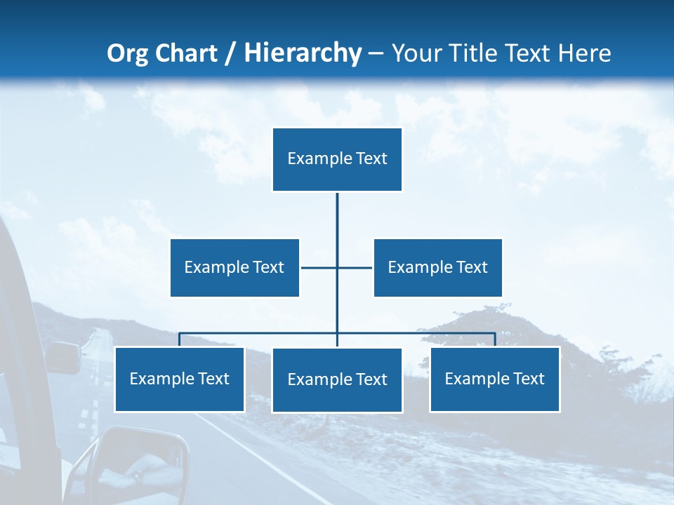 Speed Sky Futuristic PowerPoint Template