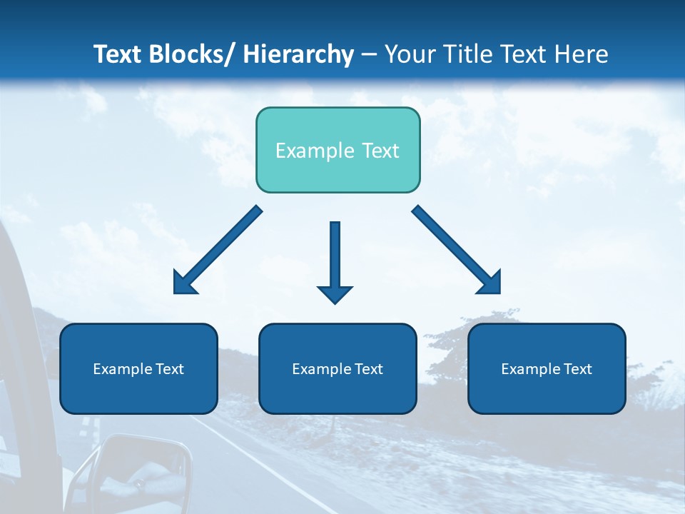 Speed Sky Futuristic PowerPoint Template