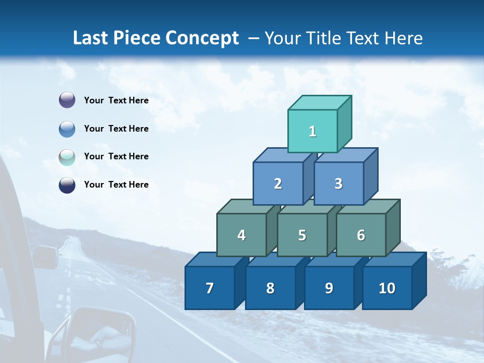 Speed Sky Futuristic PowerPoint Template