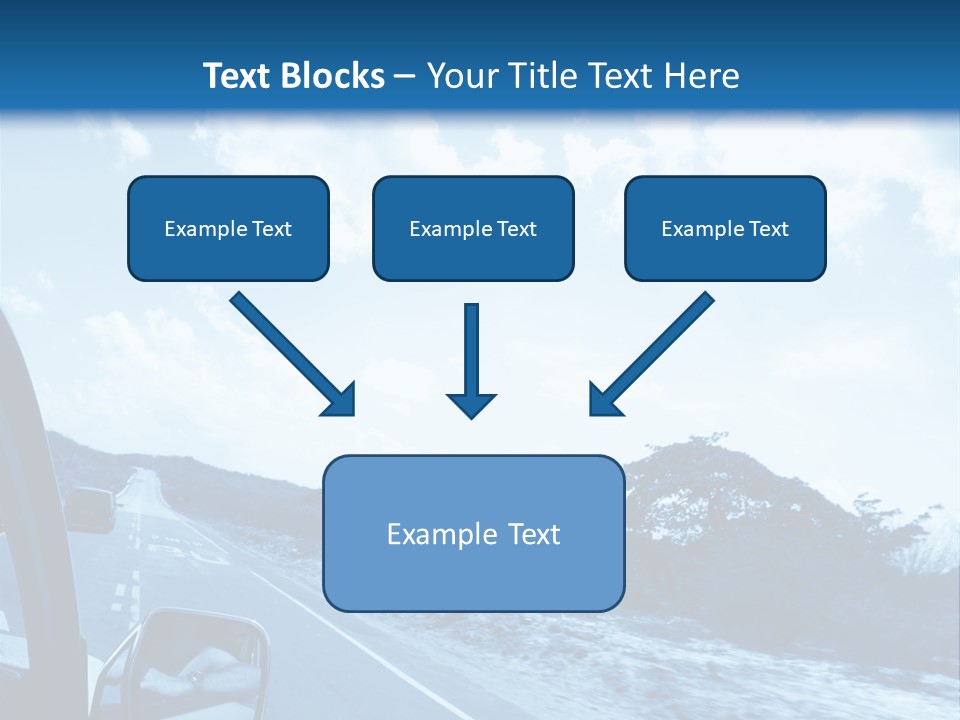 Speed Sky Futuristic PowerPoint Template