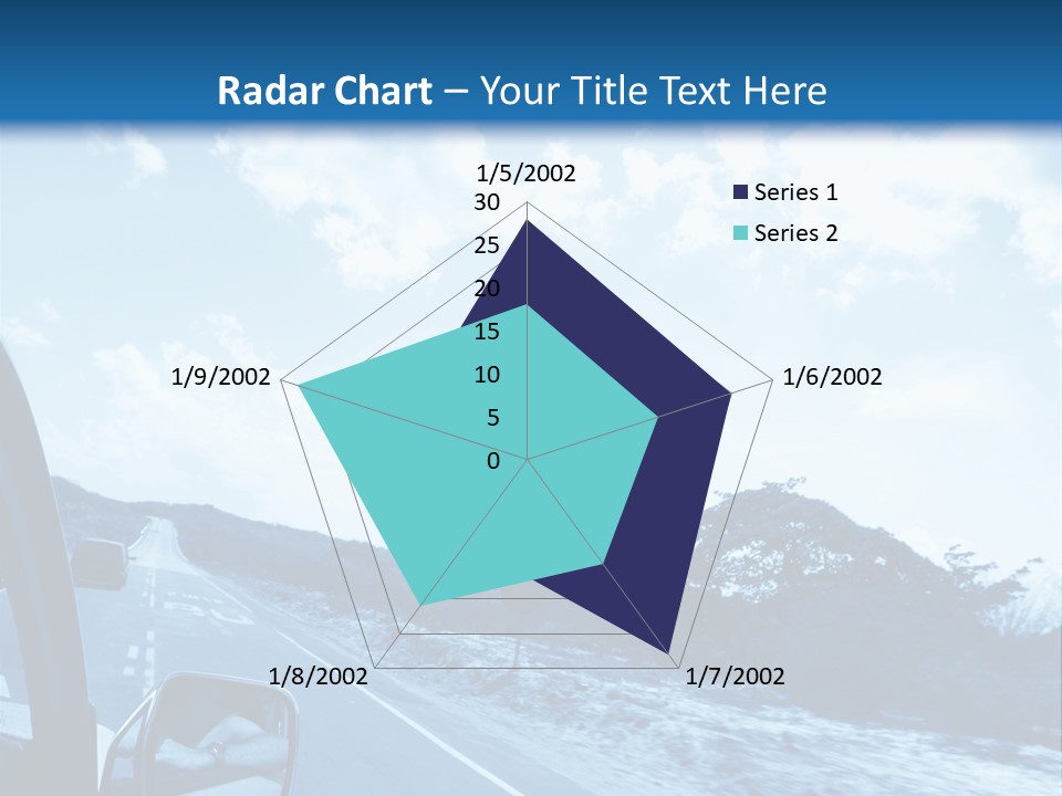 Speed Sky Futuristic PowerPoint Template