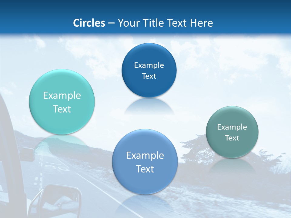 Speed Sky Futuristic PowerPoint Template