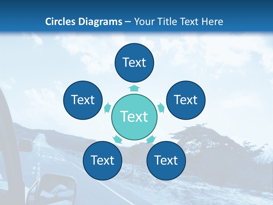 Speed Sky Futuristic PowerPoint Template