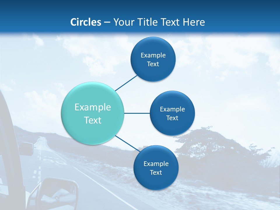 Speed Sky Futuristic PowerPoint Template