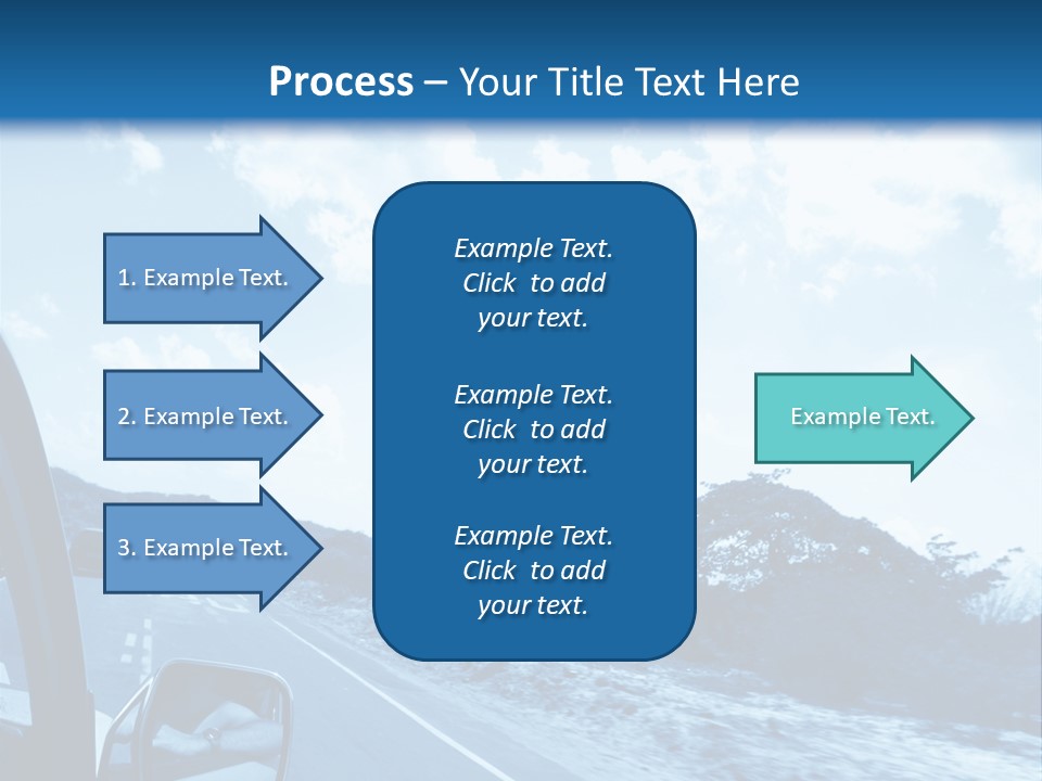 Speed Sky Futuristic PowerPoint Template