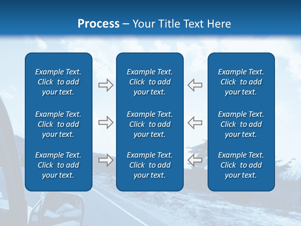 Speed Sky Futuristic PowerPoint Template