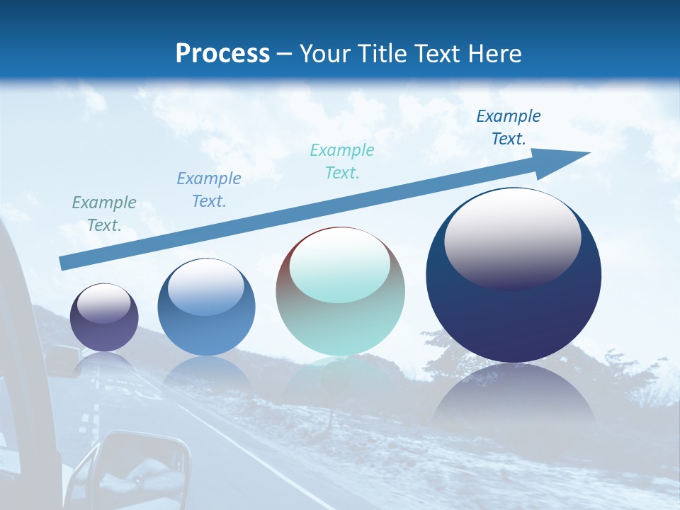 Speed Sky Futuristic PowerPoint Template