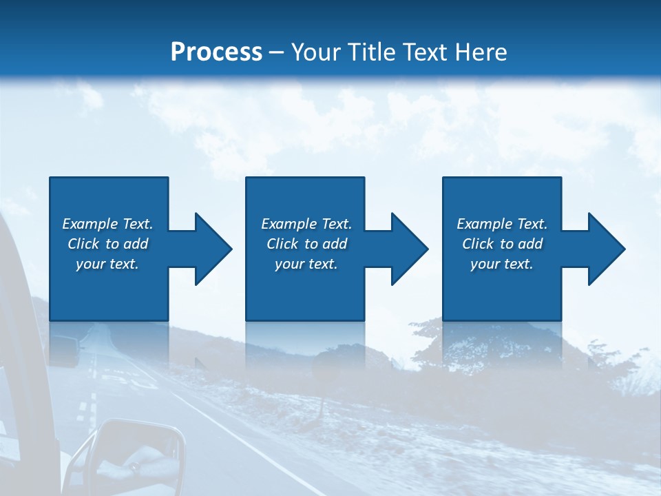 Speed Sky Futuristic PowerPoint Template