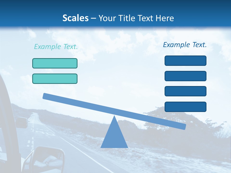 Speed Sky Futuristic PowerPoint Template