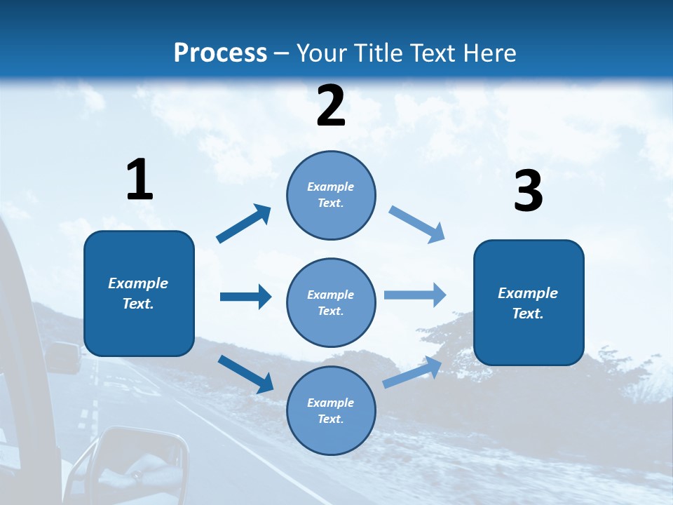 Speed Sky Futuristic PowerPoint Template