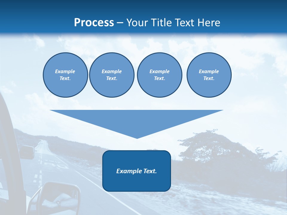 Speed Sky Futuristic PowerPoint Template