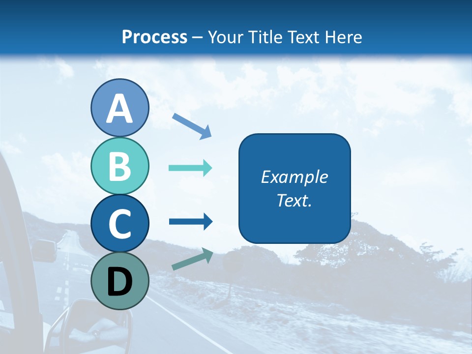 Speed Sky Futuristic PowerPoint Template