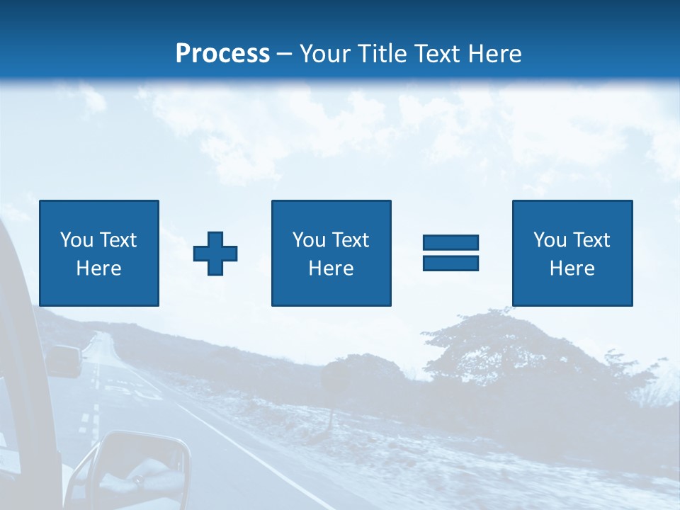 Speed Sky Futuristic PowerPoint Template