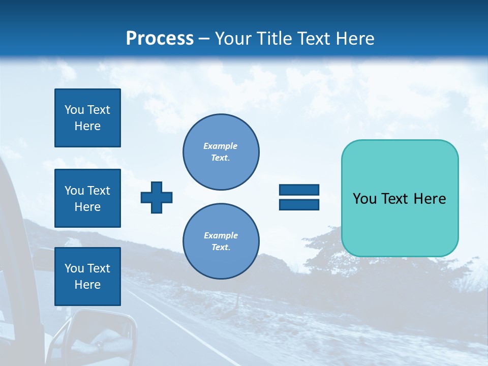 Speed Sky Futuristic PowerPoint Template