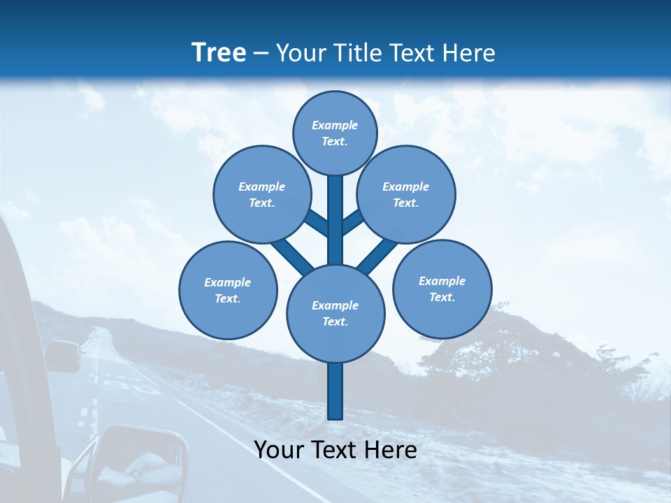 Speed Sky Futuristic PowerPoint Template