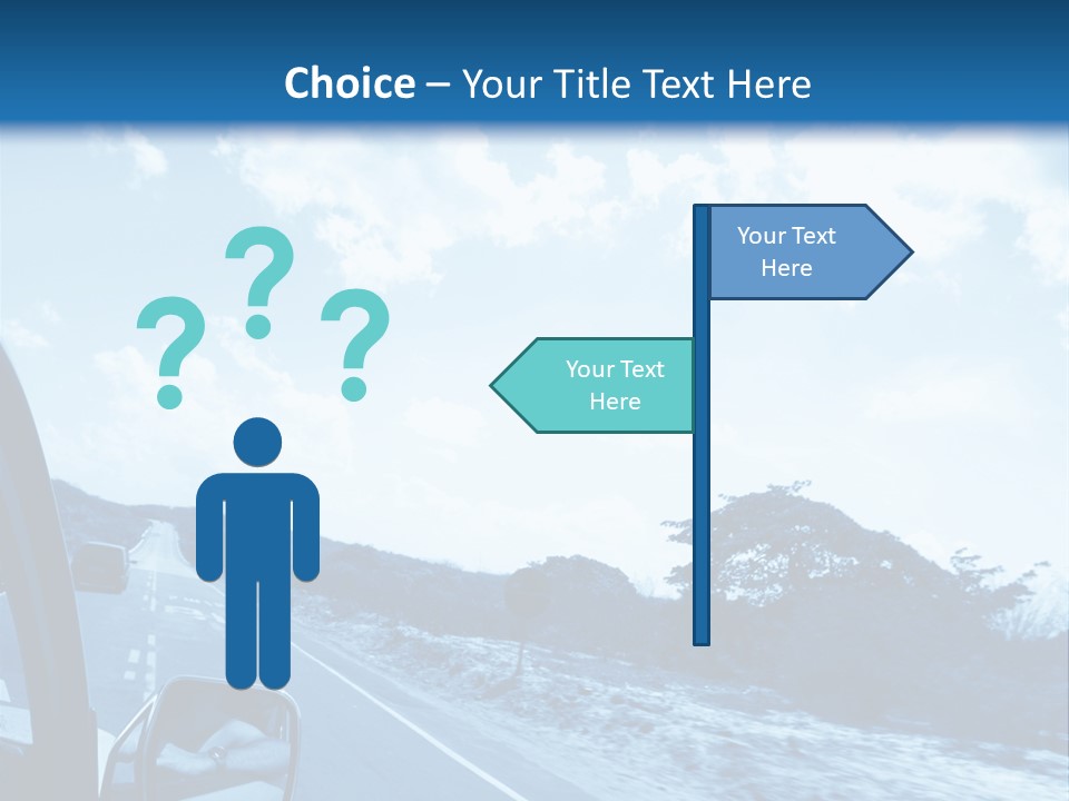 Speed Sky Futuristic PowerPoint Template
