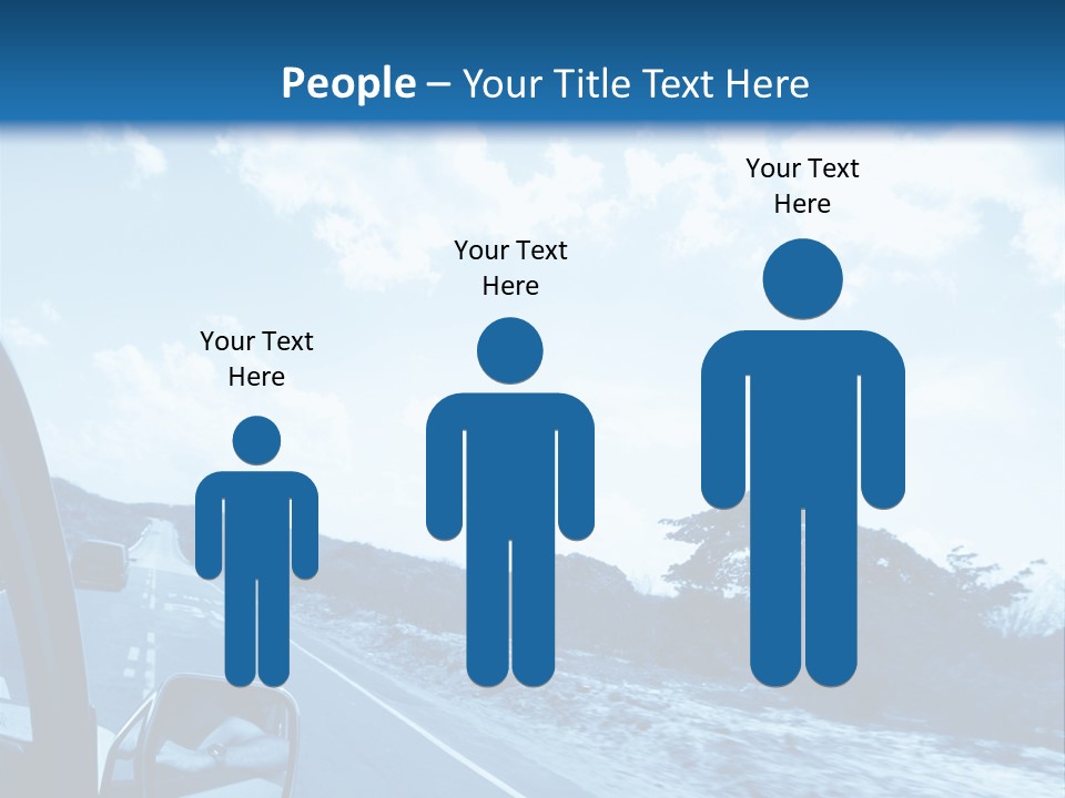 Speed Sky Futuristic PowerPoint Template