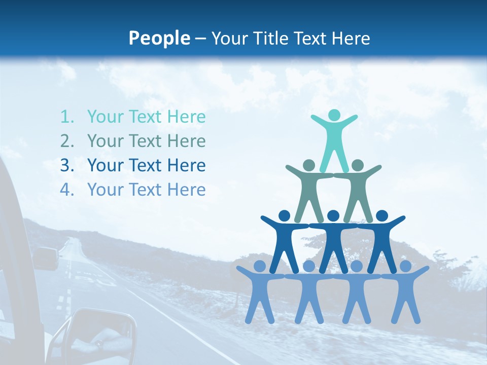 Speed Sky Futuristic PowerPoint Template