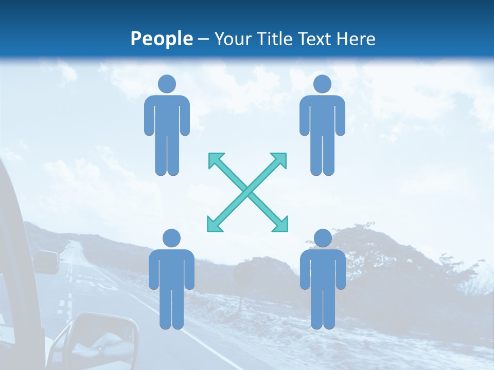 Speed Sky Futuristic PowerPoint Template