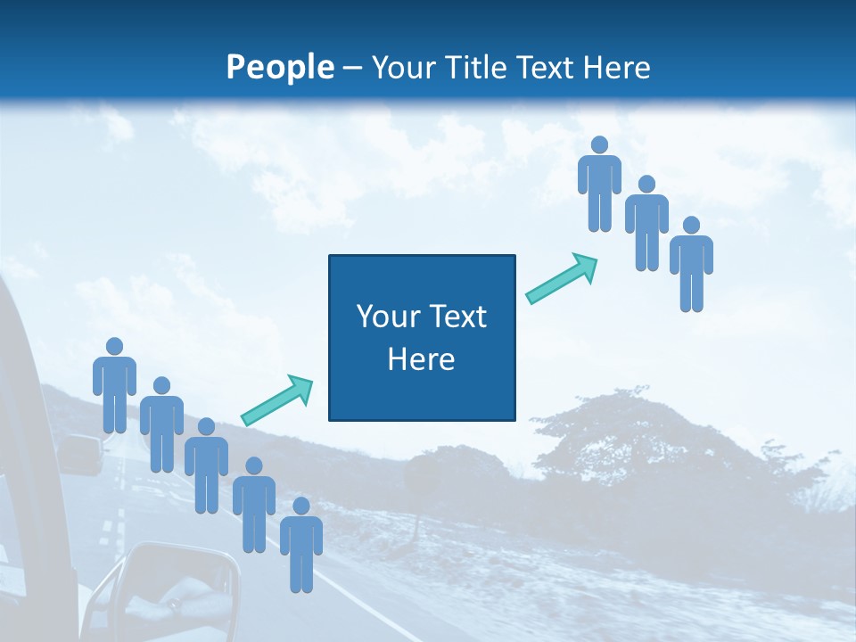 Speed Sky Futuristic PowerPoint Template