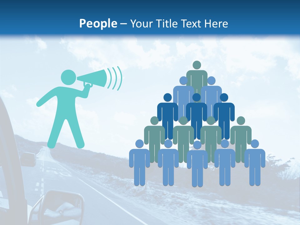 Speed Sky Futuristic PowerPoint Template