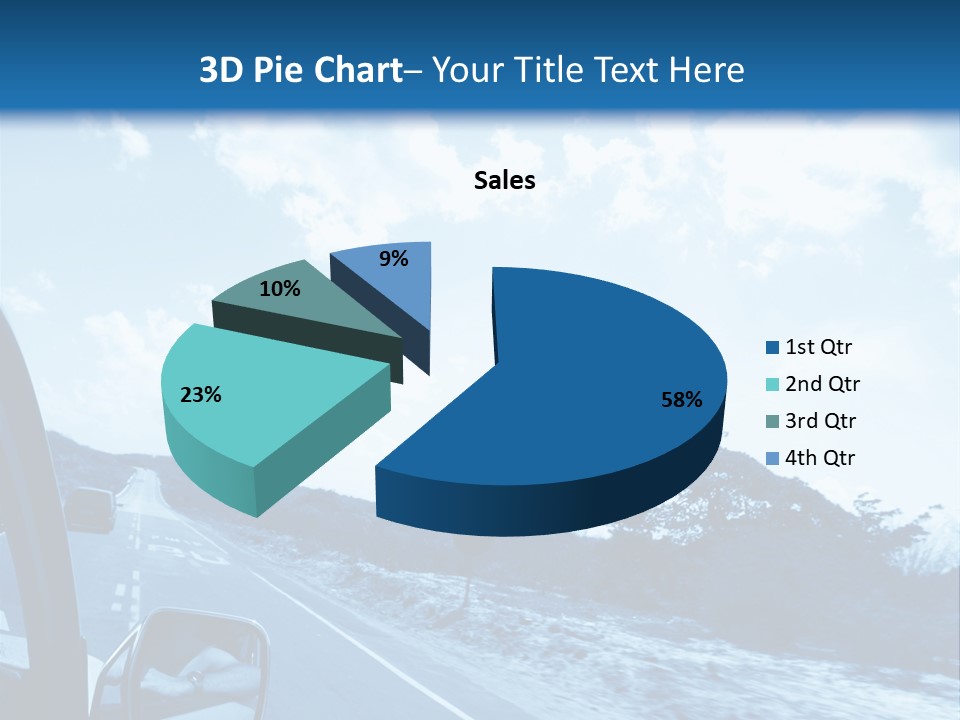 Speed Sky Futuristic PowerPoint Template