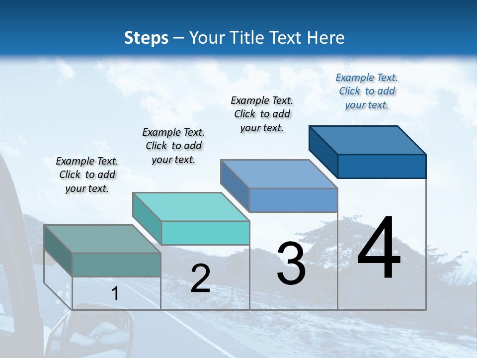 Speed Sky Futuristic PowerPoint Template