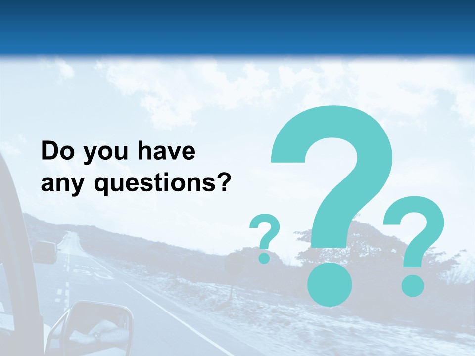 Speed Sky Futuristic PowerPoint Template