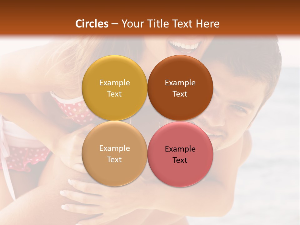 Woman People Family PowerPoint Template