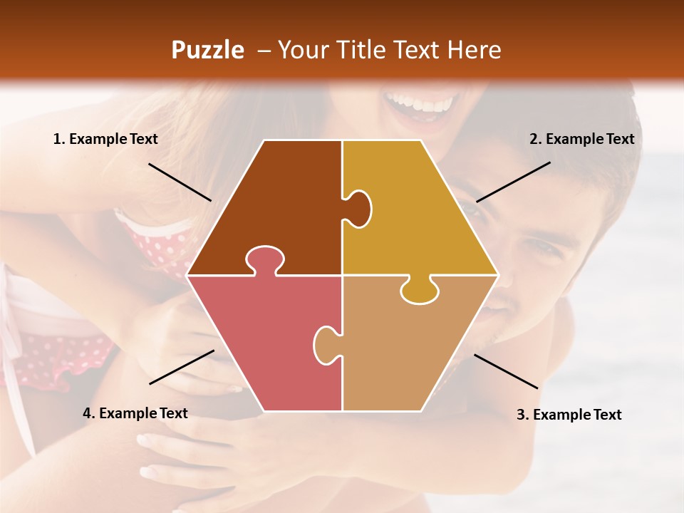 Woman People Family PowerPoint Template