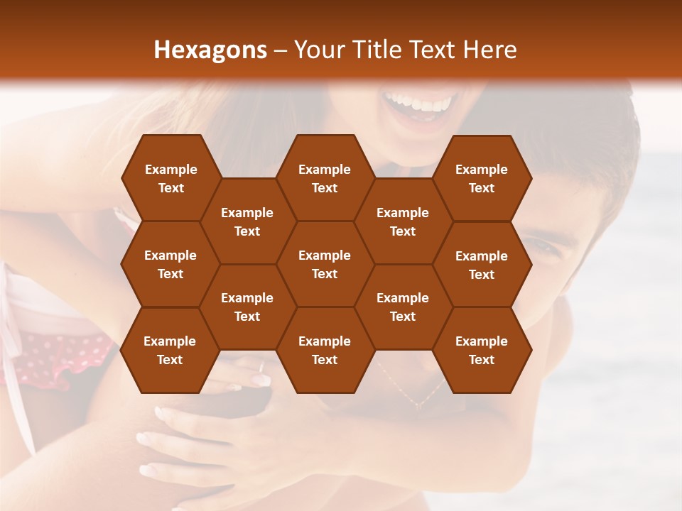 Woman People Family PowerPoint Template