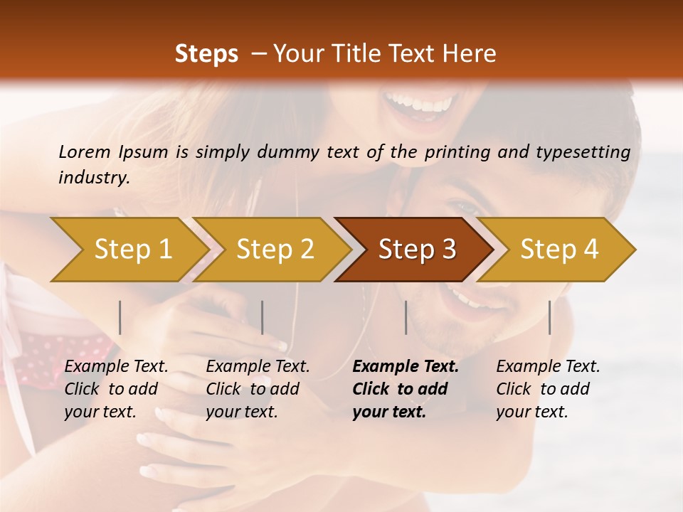 Woman People Family PowerPoint Template