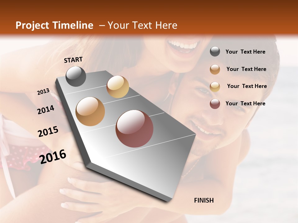 Woman People Family PowerPoint Template