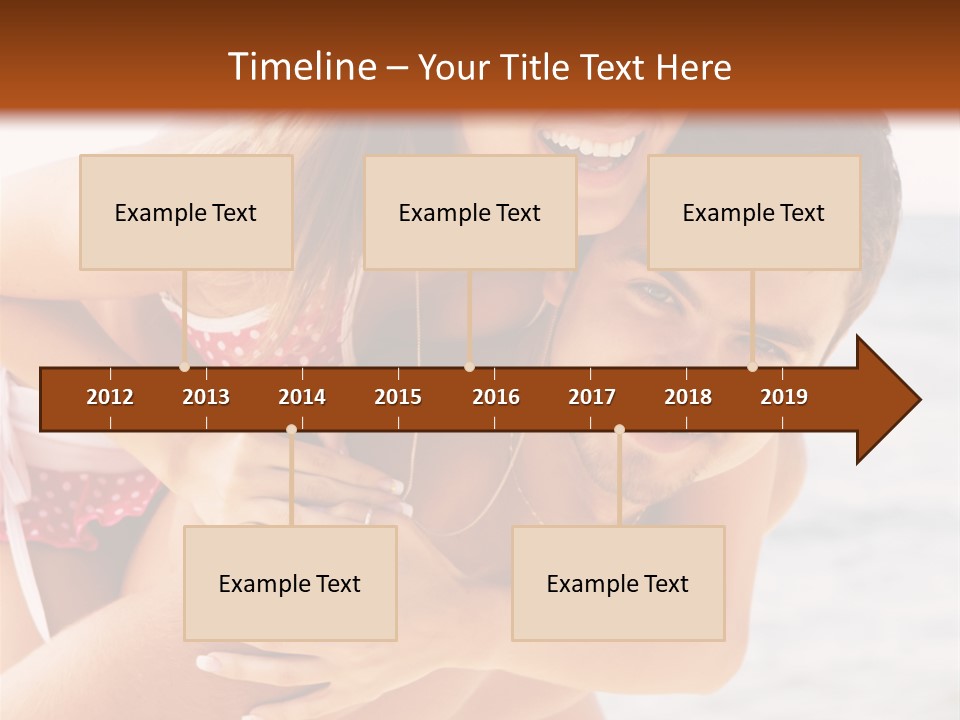 Woman People Family PowerPoint Template