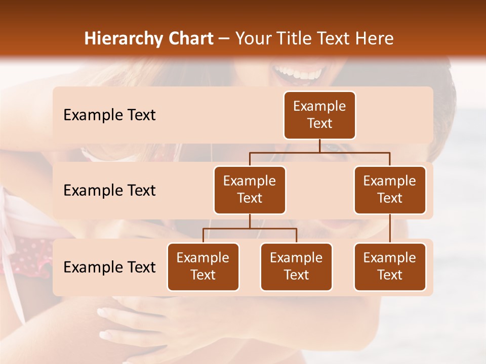 Woman People Family PowerPoint Template
