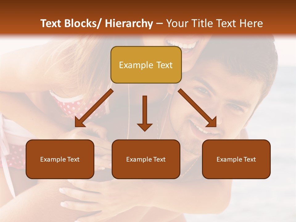 Woman People Family PowerPoint Template