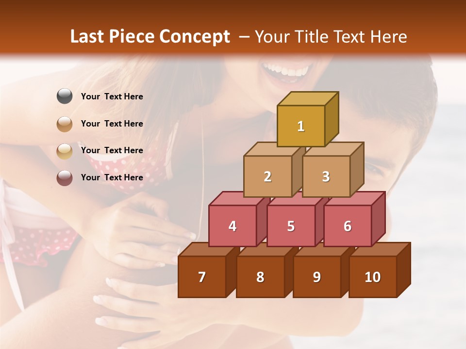 Woman People Family PowerPoint Template