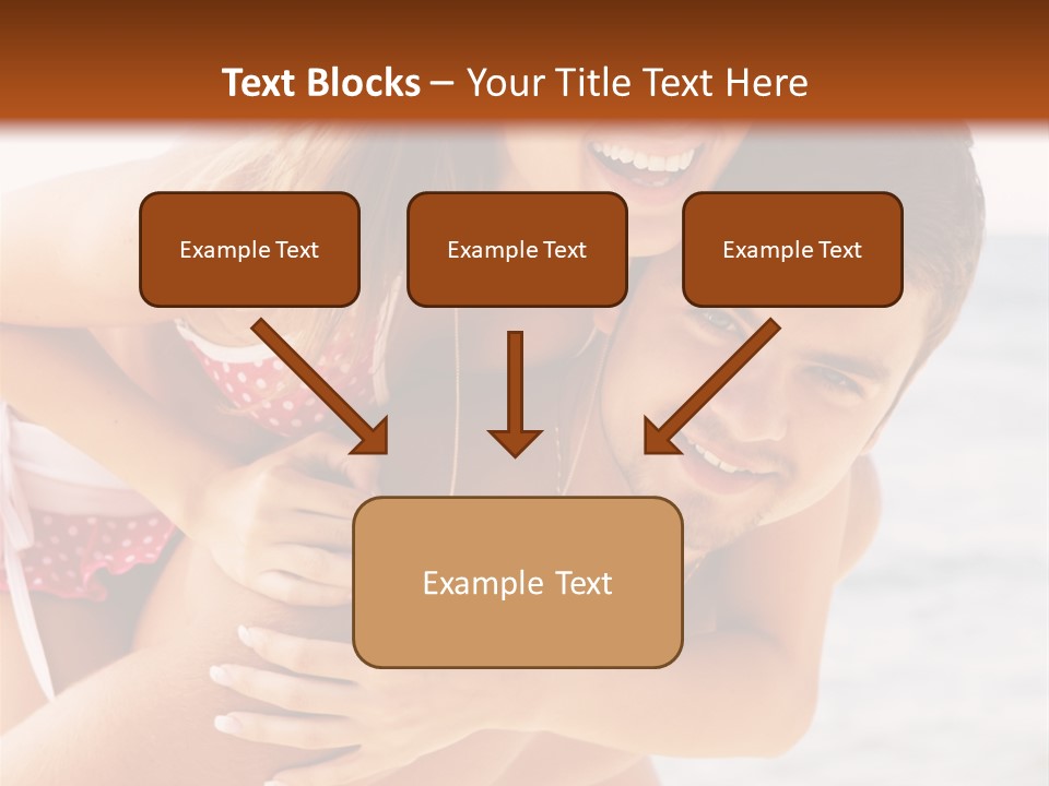 Woman People Family PowerPoint Template