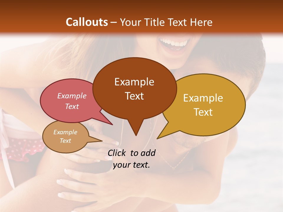 Woman People Family PowerPoint Template