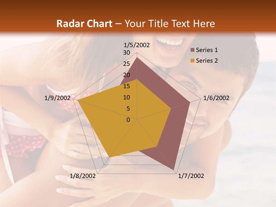 Woman People Family PowerPoint Template