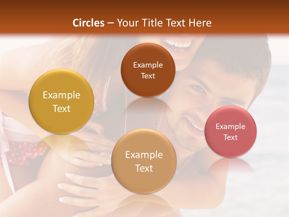 Woman People Family PowerPoint Template